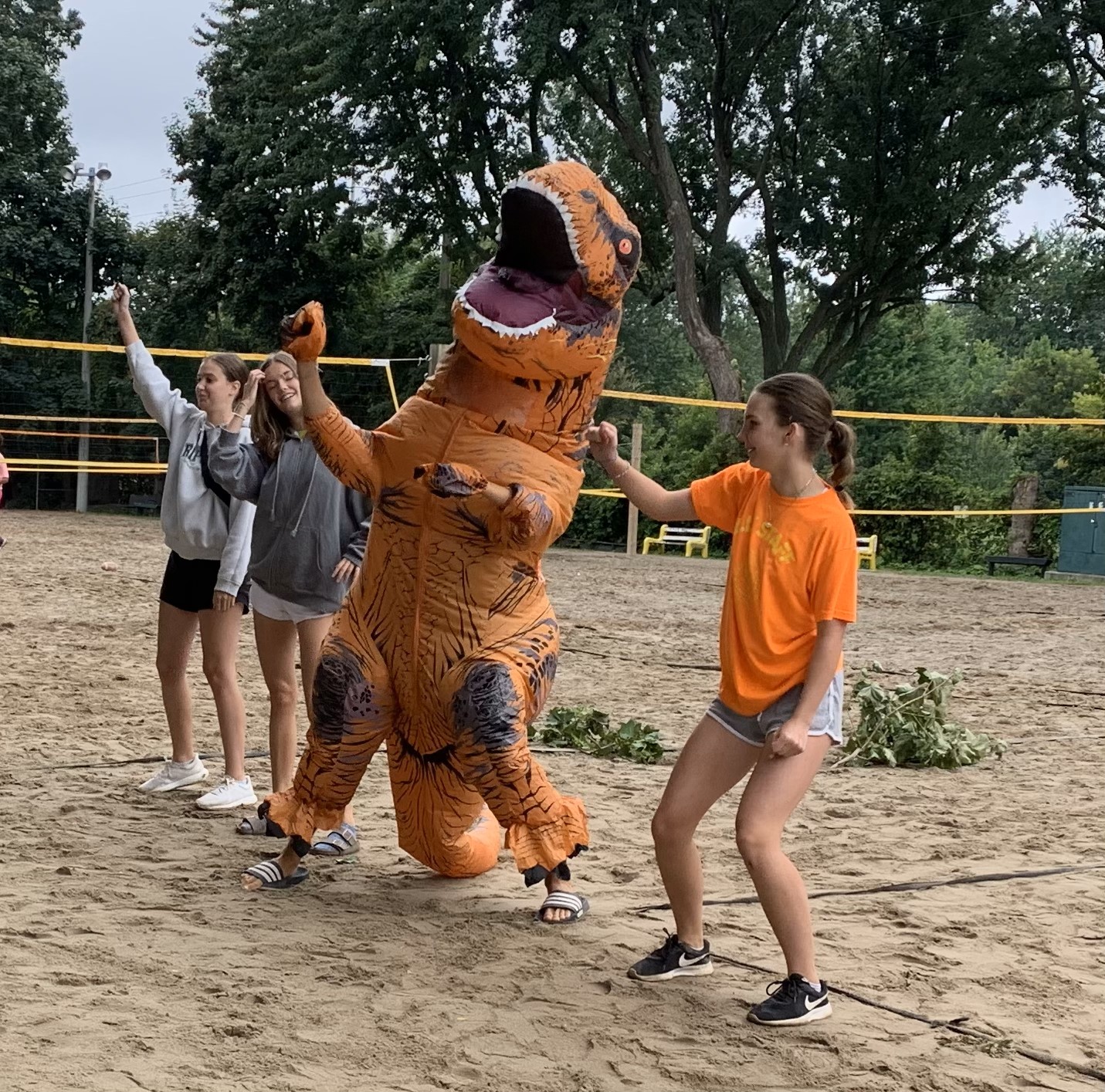 Camp mascot